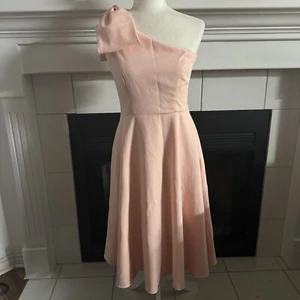 Gal Meets Glam Yvonne One Shoulder Kleid Rosa Größe 4 - Bild 1 von 11