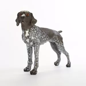 German Shorthaired Pointer Figurine Hand Painted Collectible Statue - Picture 1 of 1