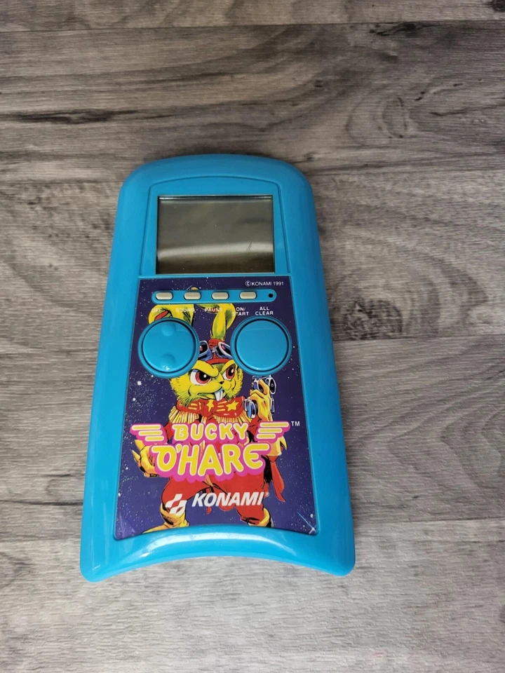 Konami Vintage 1991 Bucky O’Hare Handheld Game Japan Tested & Works RARE  - Image 1 of 4