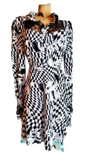 Hot Topic Stitch Womens Black And White Dress Size M - Picture 1 of 11