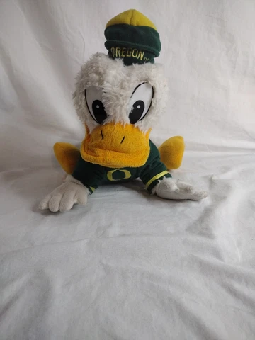 Vintage Oregon Ducks Plush Mascot 11" Cover