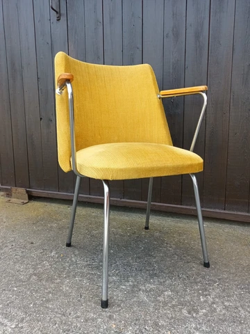 Chair Vintage Easy Chair Armchair 50s Steel Danish Recliner Chair 60er Chair Cover