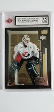 Roberto Luongo 1997-98 TRIPLE Black Diamond Rookie Hockey Card KSA Graded 9.5!!!