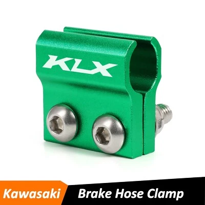 For KAWASAKI KLX140/140R/150 KLX230SM KLX450R CNC Brake Hose Holder Guide Clamp - Image 1 of 4