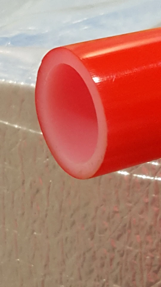 1' -250' coil - RED Oxygen Barrier PEX B Tubing Htg/PLbg/In Floor Htg - Image 1 of 3