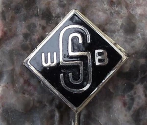 Vintage WSB WSSB Werk fur Signal Sicherungstechnik DDR GDR Germany Pin Badge - Picture 1 of 3