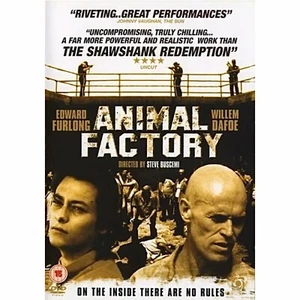 Animal Factory (DVD, 2000) Willem Dafoe, Steve Buscemi, Free Post, New & Sealed - Foto 1 di 2