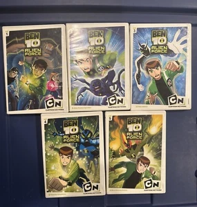 Ben 10 Alien Force DVD Lot Vol. 1-5 (Good-VG) - Picture 1 of 13