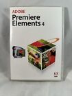 Adobe Premiere Elements 4 Windows DVD, includes Serial Number