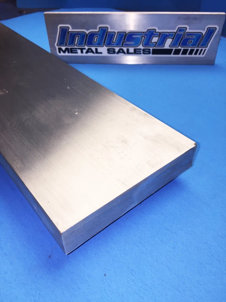6061 Aluminum Flat Bar 1" x 6" x 12"-Long-- 1" x 6" 6061 MILL STOCK  - Image 1 of 1