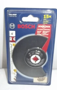 Bosch OSL400F 4 In. Starlock Oscillating Multi Tool Bi-Metal Segmented Blade H22 - Picture 1 of 1