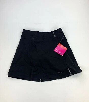 New Terry Women's Metro Skort Cycling Black Size Small - Image 1 of 4