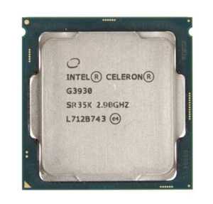 Intel Celeron G3930 2.9 GHz Dual-Core Dual-Thread 2M 51W LGA 1151 CPU Processor - Picture 1 of 2