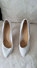 Womens Shoes Heel White Stileto High Heels Shoes Size 5