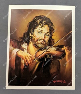 Postal Laszlo Kohanecz Artista Húngaro El Violinista Gitano Realismo Arte Impreso - Imagen 1 de 2