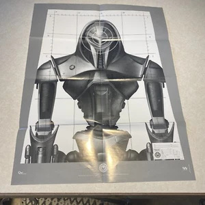 Battlestar Galactica: Cylon "Range Sheet" 17"x 22" Promotional Poster - Picture 1 of 2