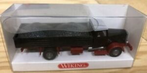 Wiking 846 02 23 HO Hanomag Flatbed LKW Truck W/Coal