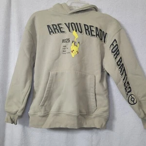 ZARA Kids Pokemon PIKACHU Hoodie Size 10 140 Cm FRONT & BACK Graphics Sweatshirt - Picture 1 of 6