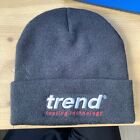 TREND black Beanie Hat One Size Fits All