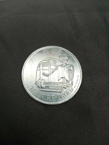 1984 VTG Kenner Star Wars POTF Coin EV-9D9 Torture Droid #2 Cover