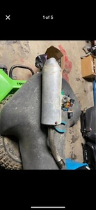 1996-1999 Stock Yz125 Silencer Oem - Picture 1 of 2