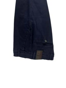 Pantalón clásico Briatore en satén streetch col. azul Hecho en Italia - Imagen 1 de 1