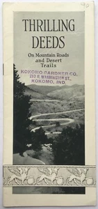 1926 Gardner Eight-In-Line "Thrilling Deeds on Mountain Roads and desert Trails" - Foto 1 di 5