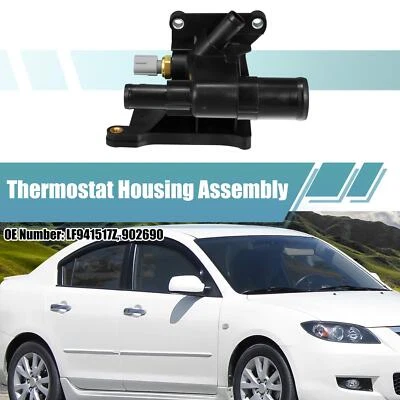 Conjunto de carcasa termostato refrigerante motor LF941517Z para Mazda 3 6 2006-2013 Foto 1 de 4