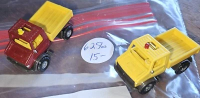 HO SCALE (or close), RAIL YARD WORK TRUCKS (2) - Image 1 of 2