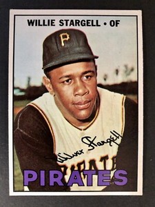 1967 Topps Set Break  #140  Willie Stargell :  EX+