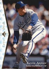 1995 SP Silver Kansas City Royals Baseball Card #160 Kevin Appier