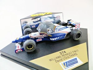 ONYX FÓRMULA 1 274 ""WILLIAMS RENAULT FW17 #6 COULTHARD & PARAGUAS 1:43 SIN USAR EN CAJA/EN CAJA - Imagen 1 de 6