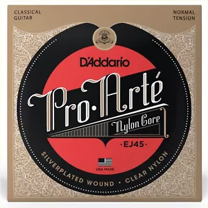 Daddario EJ45 | 4/4 Konzertgitarren-Saiten | Nylon-Saiten für klassische Gitarre - Bild 1 von 3