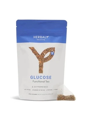 Té funcional de glucosa - Vitalidad y bienestar - Gymnema Sylvestre, cintón de Ceilán... Foto 1 de 2