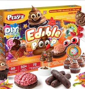 Playz Edible Poop Chocolate & Candy Making Science Kit for Kids Ages 8-12 Years - Picture 1 of 3