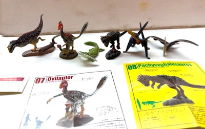 Kaiyodo Dinotales dinosaur model lot 6 figures! - Image 1 of 4