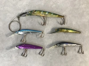 Lot of 5: Yo-Zuri Fishing Lures: 7” (4), 9” (1) Crankbaits Swimbaits Diving - Picture 1 of 10