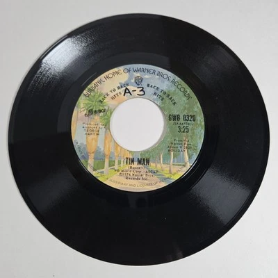 America "Tin Man" 45 Vg+ Tested Jukebox Rare 1974 - Image 1 of 3