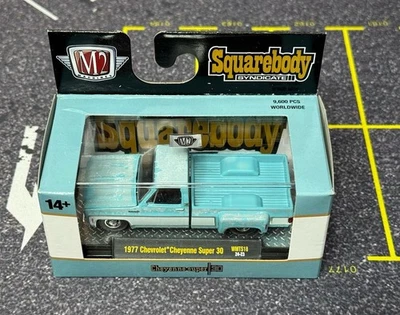 M2 Machines 1977 Cheyenne Super 30 Square Body Syndicate Series WMTS18 Patina - Image 1 of 4