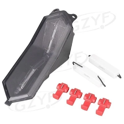 Luces traseras LED para motocicleta lámpara de freno con señal para Yamaha YZF R1 R1S 2015 2016 Foto 1 de 4