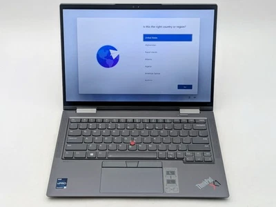联想 ThinkPad X1 Yoga 第 8 代 2 合 1 14" FHD+ Touch I5-1345U 512GB 固态硬盘 16GB W11P — 第 1/4 张图片