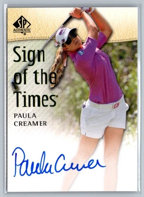 2014 SP Authentic #SOTT-PC Paula Creamer Auto SP - Image 1 of 2