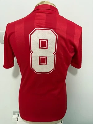 Maglia Spagna 1984 1985 Nr 8 Munoz match worn Euro 84 camiseta Espana vintage - Immagine 1 di 4