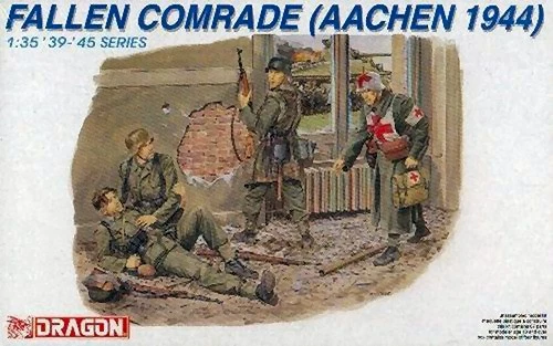DRAGON D6119 FALLEN COMRADE AACHEN 1944 KIT 1:35 Modellino - Immagine 1 di 1