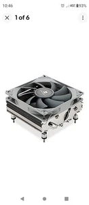 AXP90 X47 Low Profile ITX CPU Cooler 47mm Height TL-9015 Slim PWM Fan - Picture 1 of 1