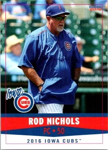 2016 Choice Iowa Cubs #21 Rod Nichols - Picture 1 of 2