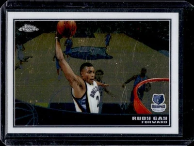 2009-10 Topps Rudy Gay Chrome #/999 Grizzlies - Image 1 of 2