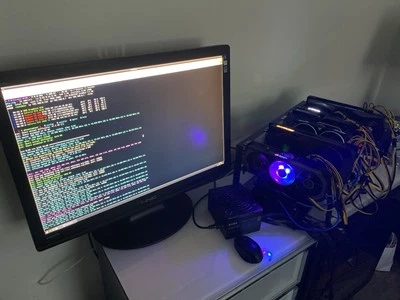Plataforma de minería Ethereum 6 GPU Foto 1 de 3