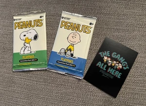 SDCC 2025 Exclusive Cryptozoic PEANUTS Playpak Convention Packs 1 and 2 RARE NEW - Picture 1 of 3