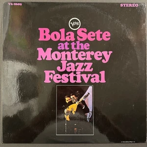 Bola Sete At The Monterey Jazz Festival German LP Vinyl Record 1967 Verve Stereo - Picture 1 of 4